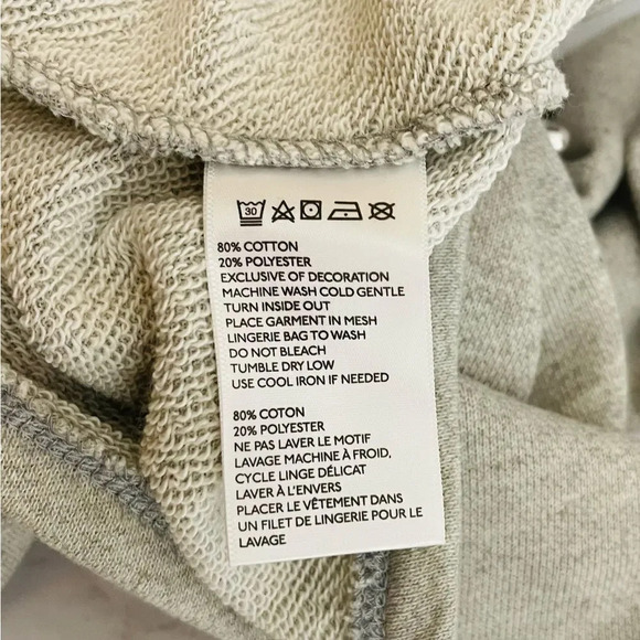 𝅺Urban Outfitters Silence + Noise Sweatshirt Medium Spikes Studs French Terry - Picture 7 of 8